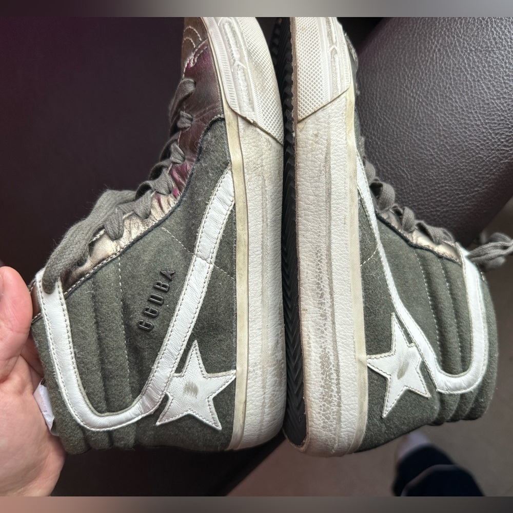Golden Goose Slide High Top Sneakers